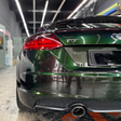 demon green chameleon color changing car wrap