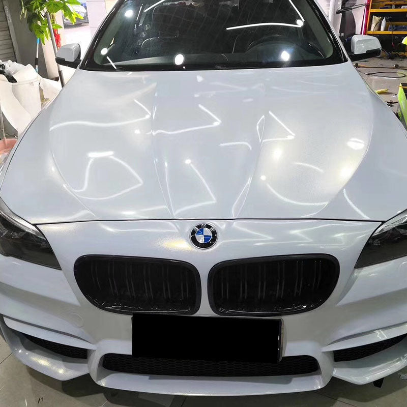 diamong gold white car wrap