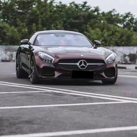 diamond black red car wrap