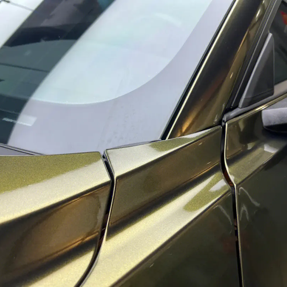 Ghost Midnight Gold Car Wrap - PET Vinyl by Mods Haus