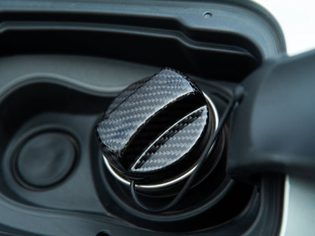 bmw carbon fiber gas cap cover