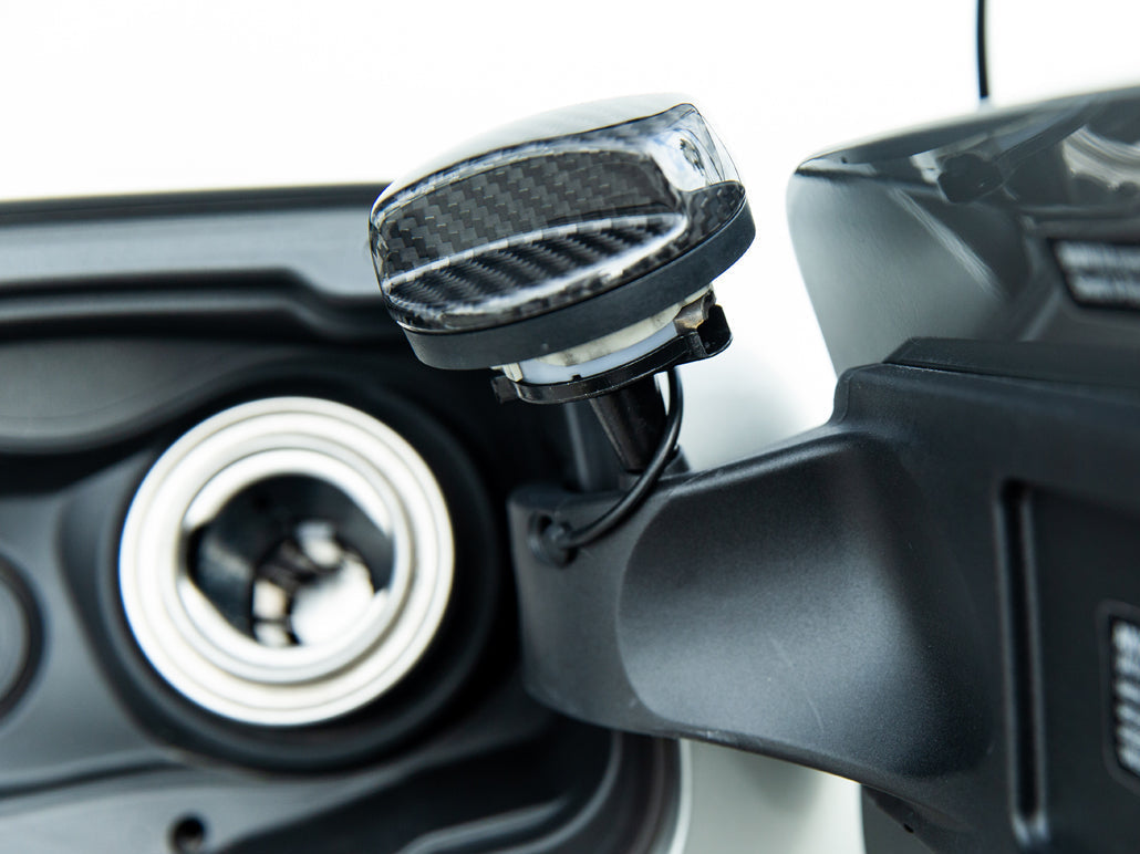 Dry Carbon Competition Gas Cap Cover