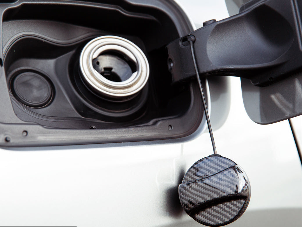 Dry Carbon Competition Fuel Cap Cover