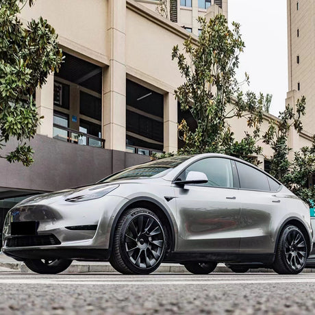 liquid silver car wrap