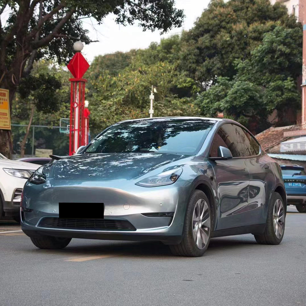 liquid soma to blue car wrap pet vinyl