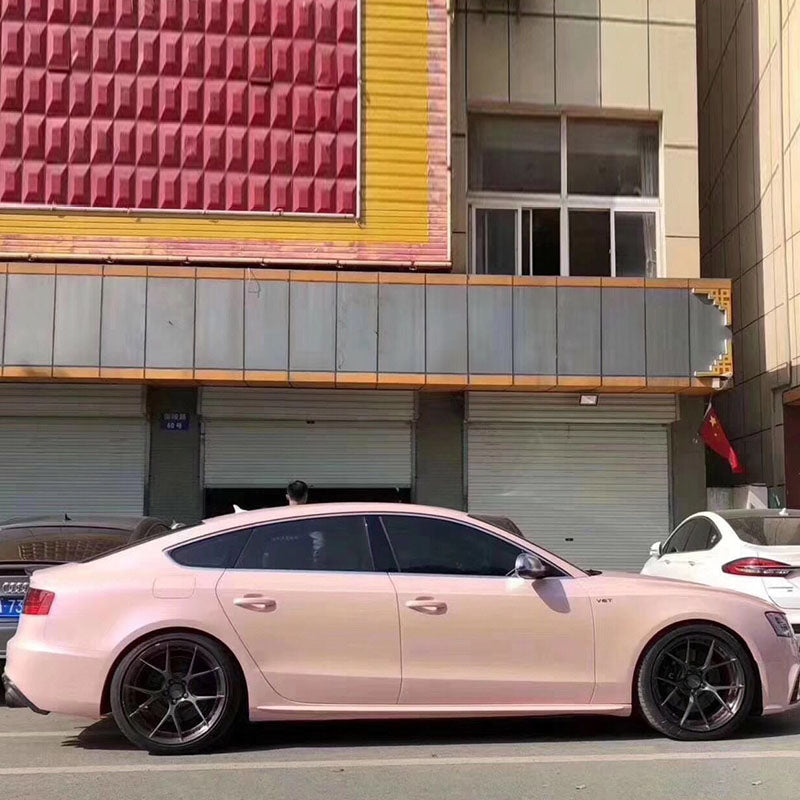 twin magic pink car wrap