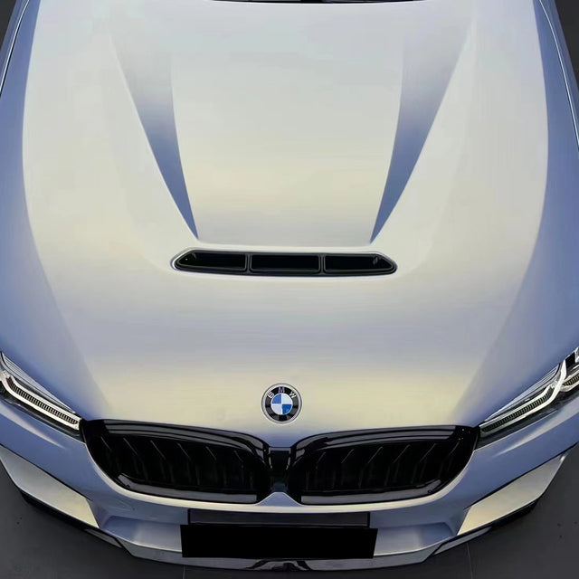 ultra matte gold blue color changing car wrap