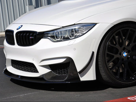f80 m3 and f82 m4 dry carbon fiber canard set by autotecknic