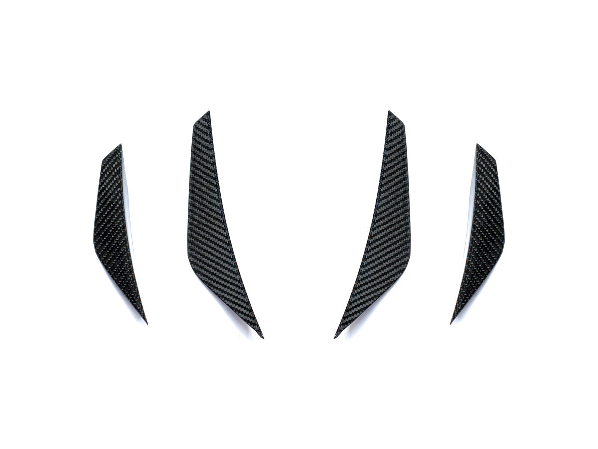 dry carbon fiber canard set by autotecknic for g8x