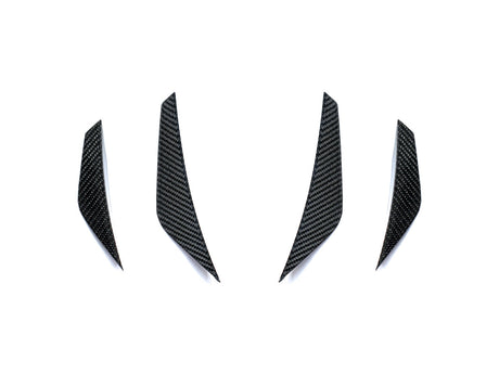 dry carbon fiber canard set by autotecknic for g8x