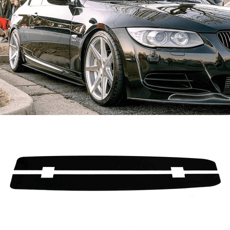 bmw e92 e93 aluminum side skirt extensions by aeroflowdynamics