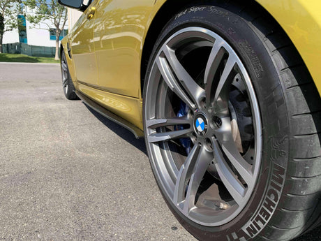 carbon fiber side skirts for bmw f80 f82 f83 f32 f30 m3 m4 by aeroflowdynamics