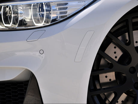 bmw f80 m3 and bmw f82 m4 paint matched front bumper side reflectors by autotecknic