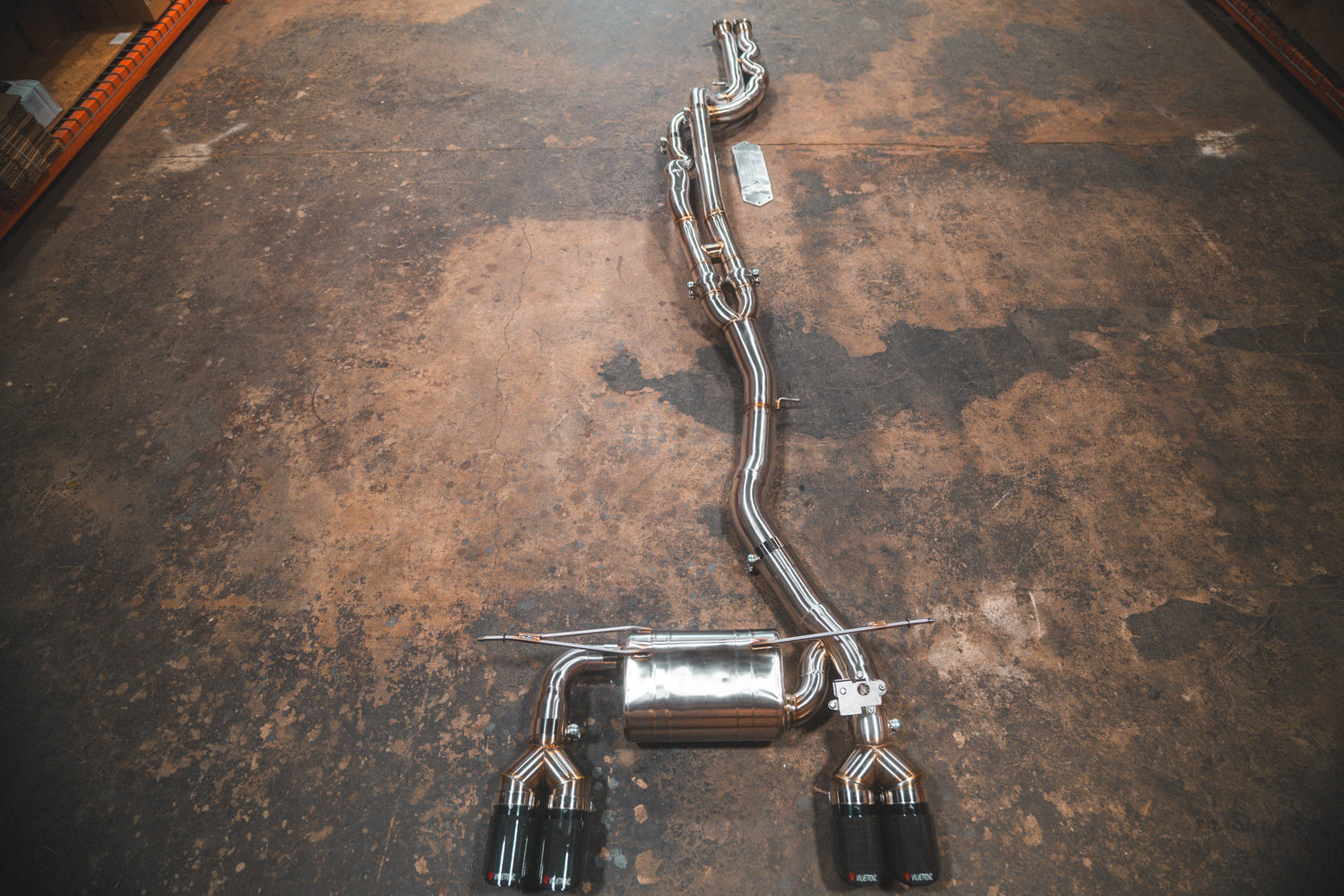 bmw m3 m4 f80 f82 f83 equal length exhaust system by valvetronic