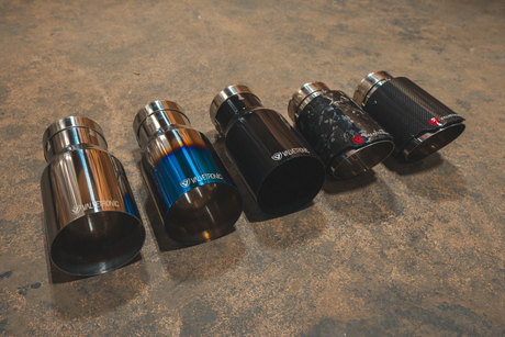 exhaust tips for f80 f82 bmw m3 and m4 exhaust systems by valvetronic designs