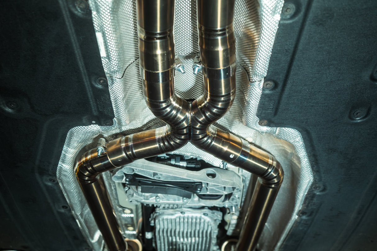 bmw m5 f90 titanium exhaust by valvetronic designs