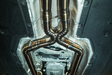 bmw m5 f90 titanium exhaust by valvetronic designs