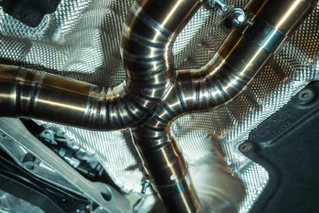 valvetronic designs titanium exhaust on bmw f90 m5