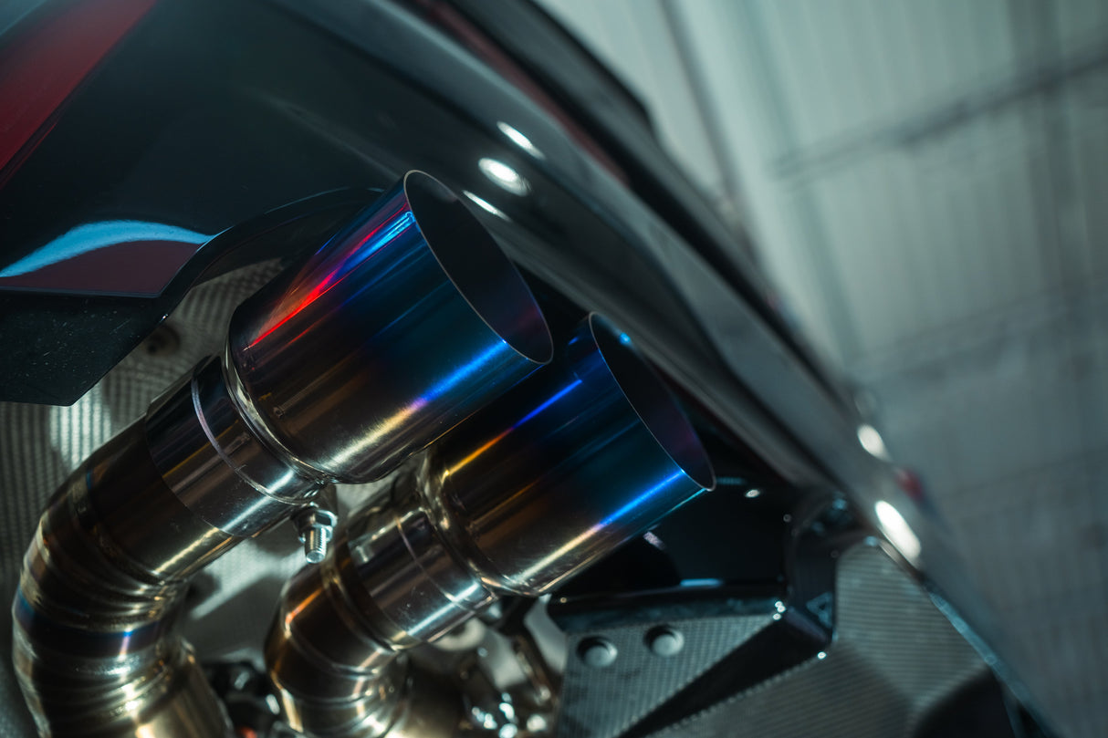 f90 bmw m5 exhaust system by valvetronic
