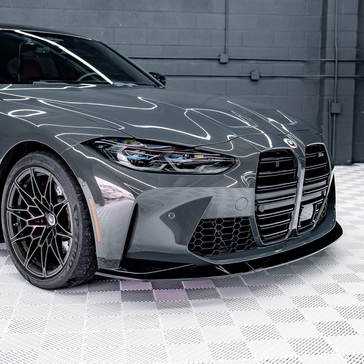 bmw g83 m4 front lip by aeroflowdynamics