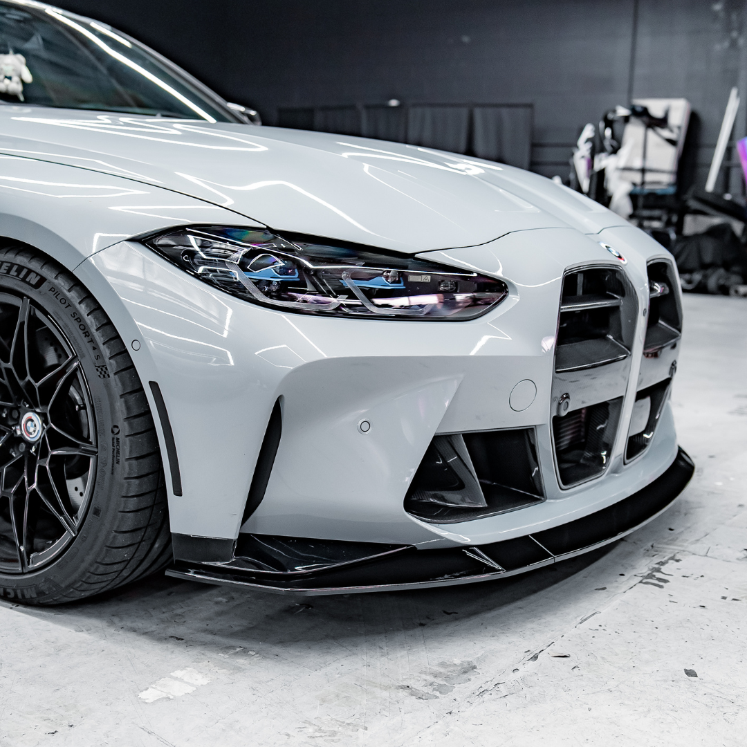bmw m3 m4 g80 g82 g83 front lip by aeroflowdynamics