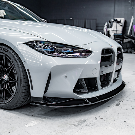 bmw m3 m4 g80 g82 g83 front lip by aeroflowdynamics
