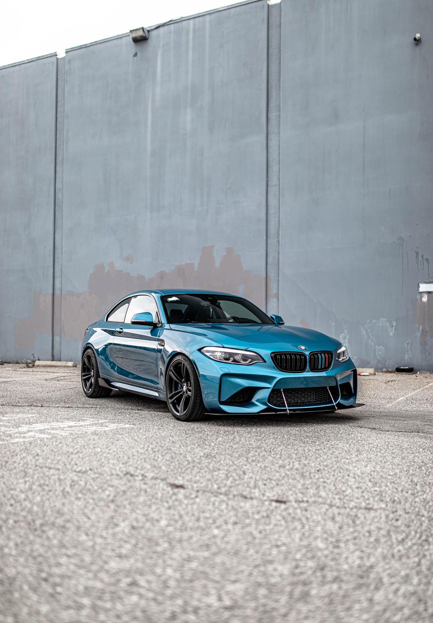 front splitter for bmw m2 f87 by aeroflow dynamics