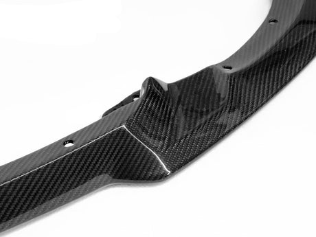 up close look at AutoTecknic Carbon Competition Front Aero Lip - F80 M3 | F82/ F83 M4