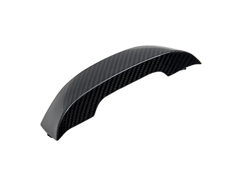carbon fiber steering wheel top cover for bmw g8x lci by autotecknic