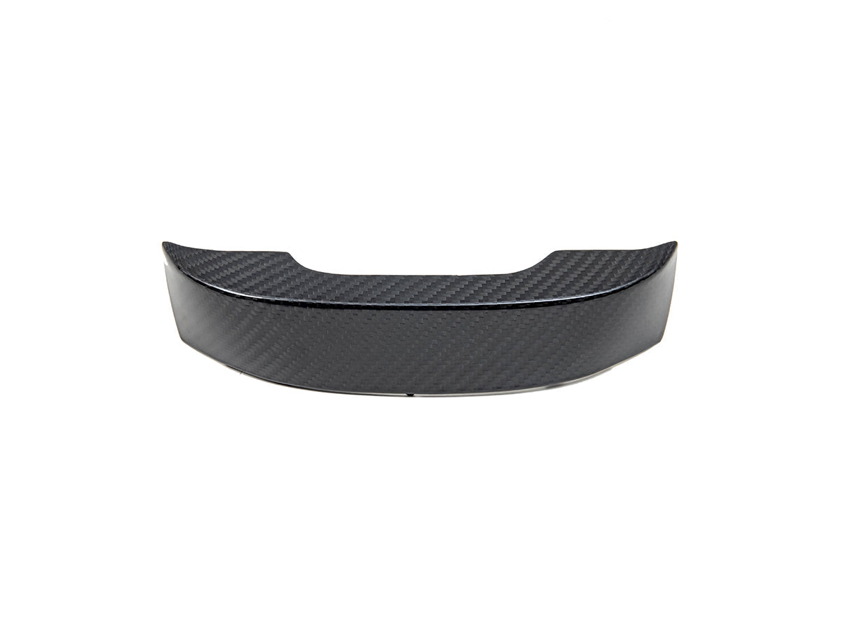 carbon fiber steering wheel top cover for bmw m2 g87 by autotecknic