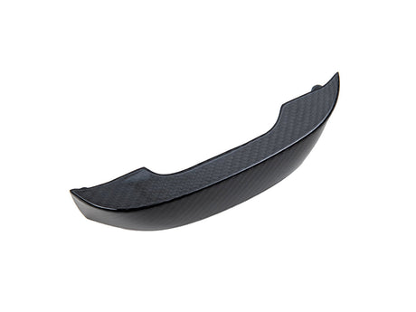 carbon fiber bmw g8x steering wheel top cover trim by autotecknic