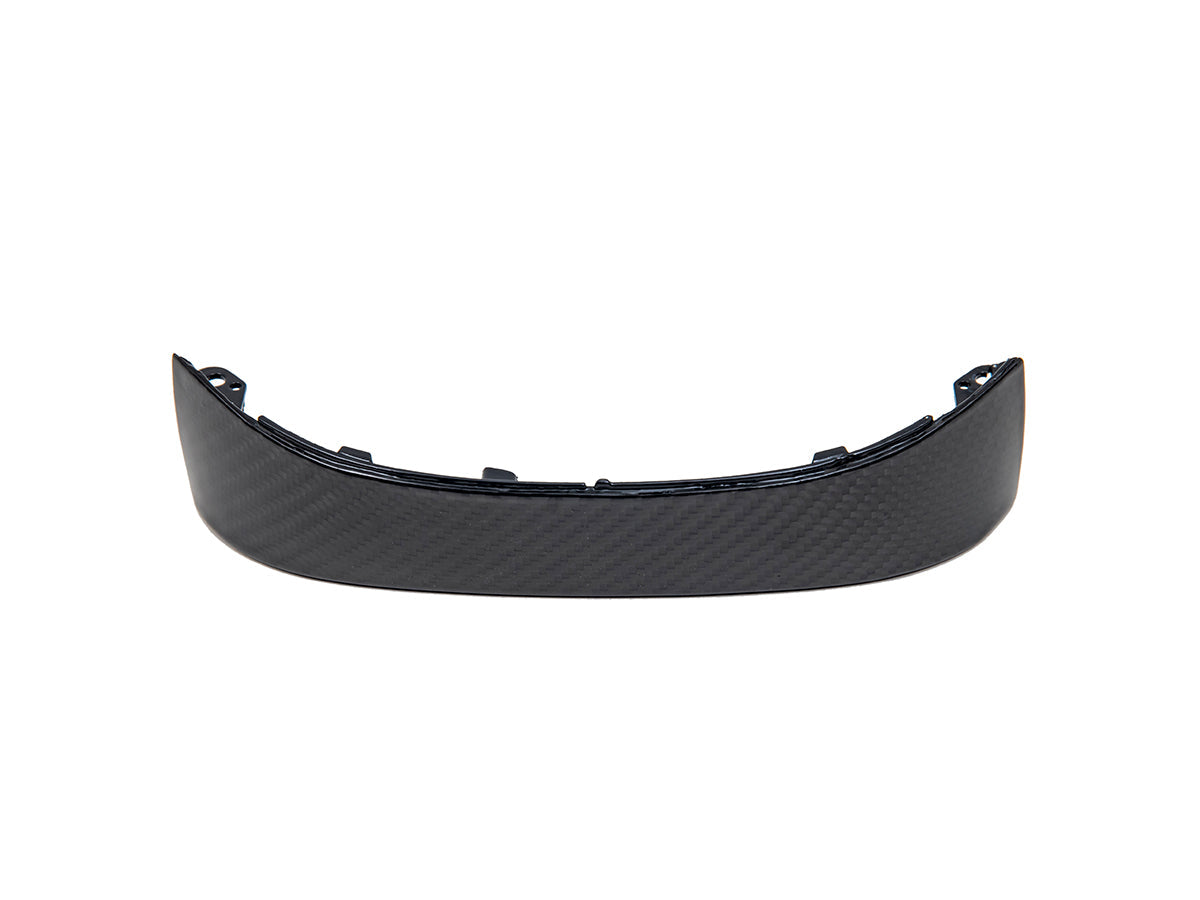 bmw g8x lci carbon fiber steering wheel cover trim by autotecknic