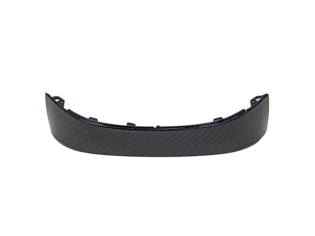 bmw g8x lci carbon fiber steering wheel cover trim by autotecknic