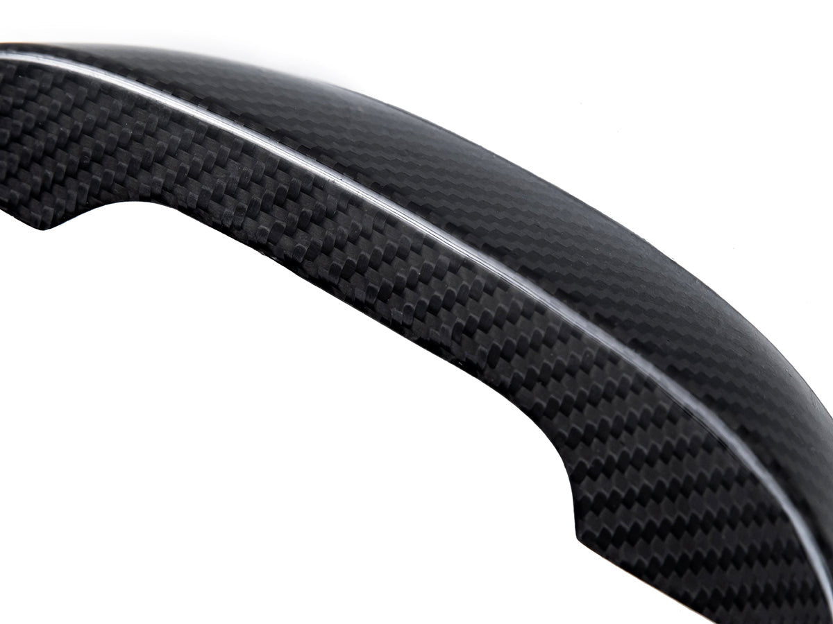carbon fiber trim for bmw g8x steering wheel cover by autotecknic