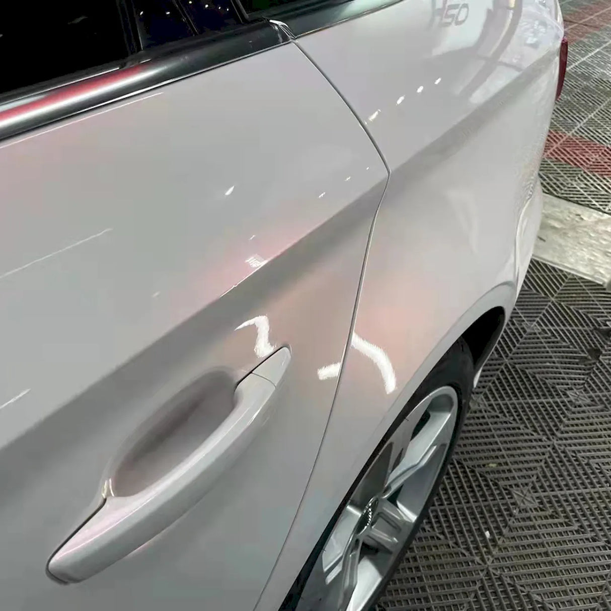diamond pollen sparkling pink vinyl wrap