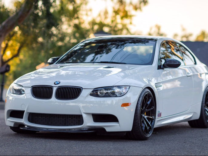 dry carbon fiber crt aero front lip for bmw m3 e9x