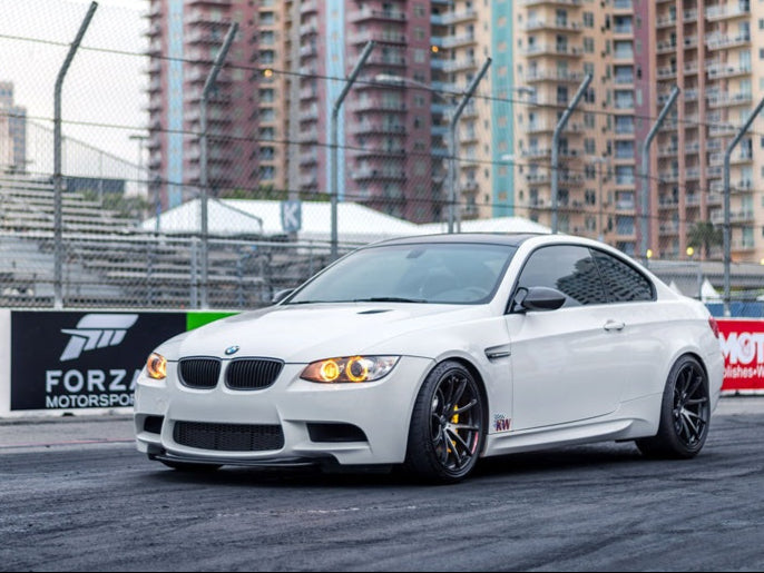 dry carbon fiber crt aeo front lip for bmw m3 e93