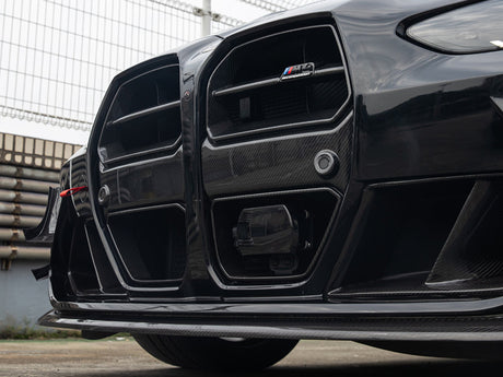 dry carbon grille on bmw m3 competition by autotecknic avanzato style