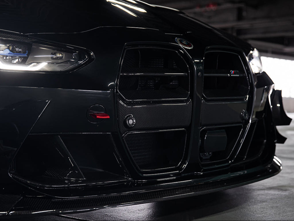 dry carbon grille for bmw m3 g80 bmw m4 g82 and bmw m4 g 83 by autotecknic avanzato style