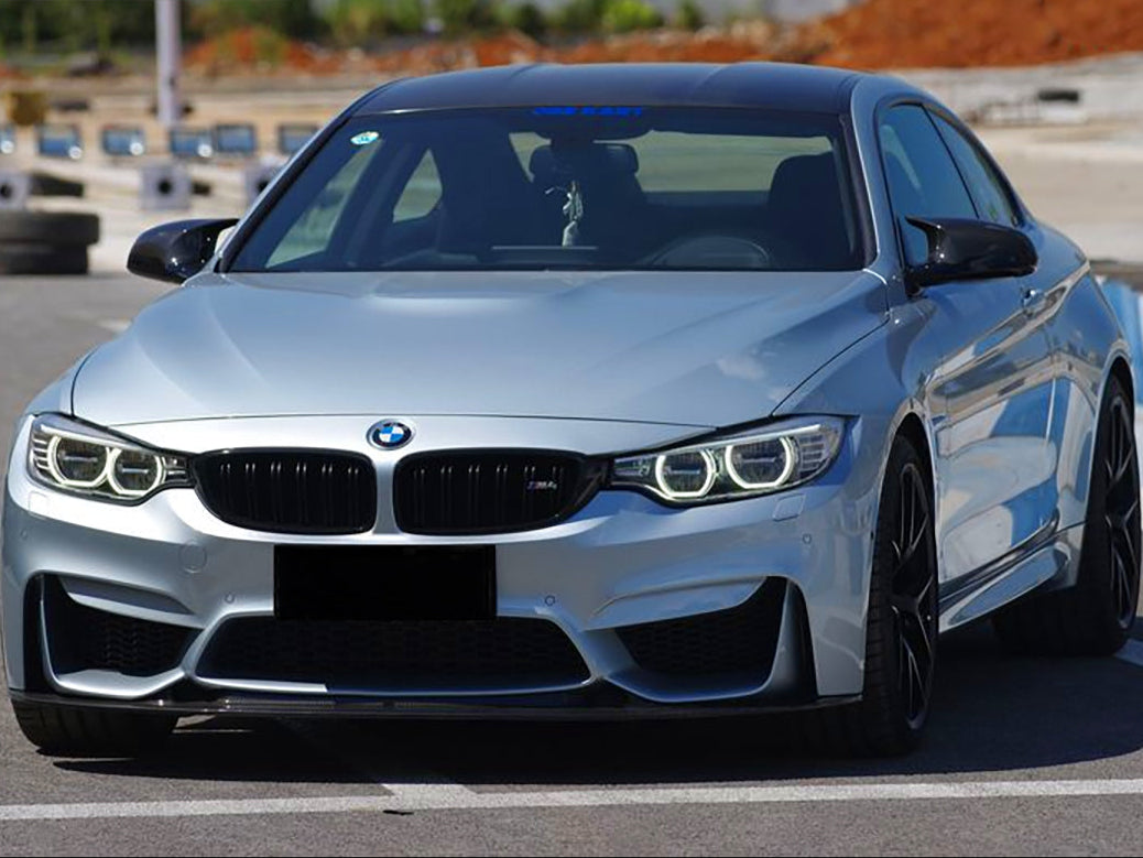 dry carbon fiber corsa front aero lip for bmw f80 m3 bmw f82 f83 m4 by autotecknic