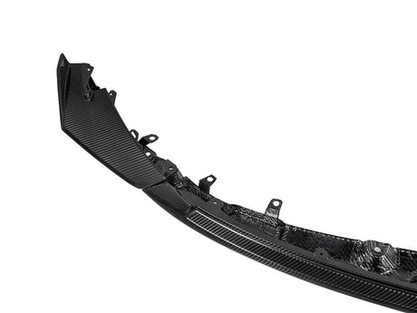 dry carbon fiber corsa front aero lip for bmw g8x m3 and m4 by autotecknic