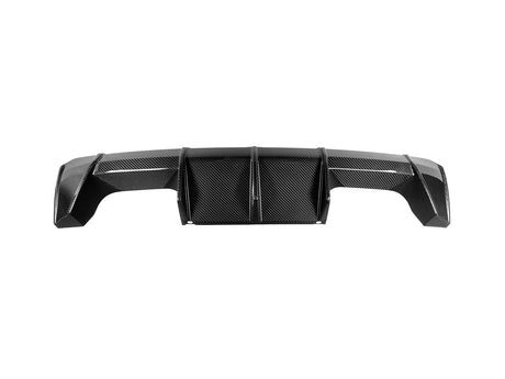 dry carbon fiber motorsport rear diffuser for bmw m3 g80 g81 and bmw m4 g82 g83 by autotecknic