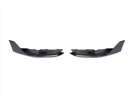 bmw g8x dry carbon fiber performance rear splitter set by autotecknic