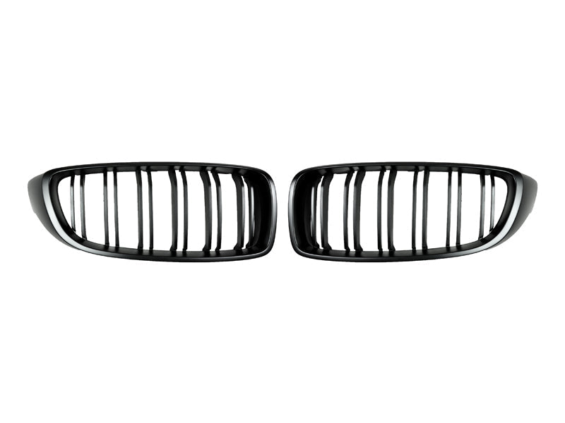gloss dual slotted bmw grille for f32 f36 f80 f82