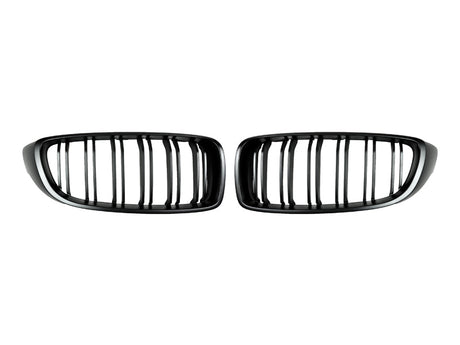 gloss dual slotted bmw grille for f32 f36 f80 f82