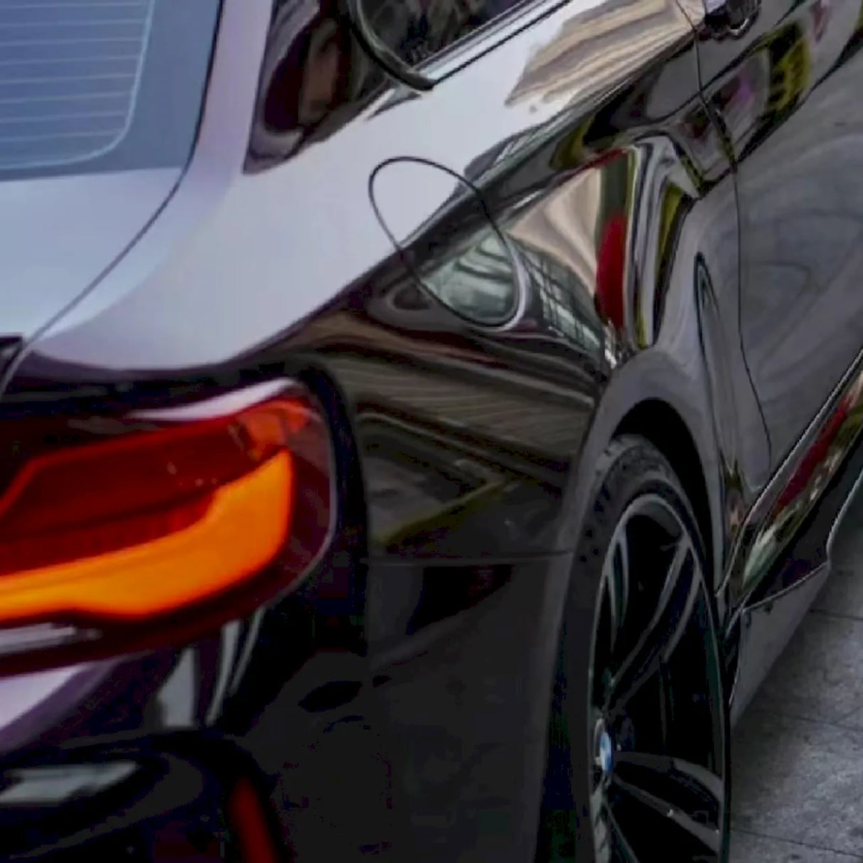 gloss purple gentian purple car wrap