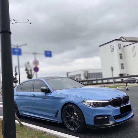 gloss abudhabi blue car wrap