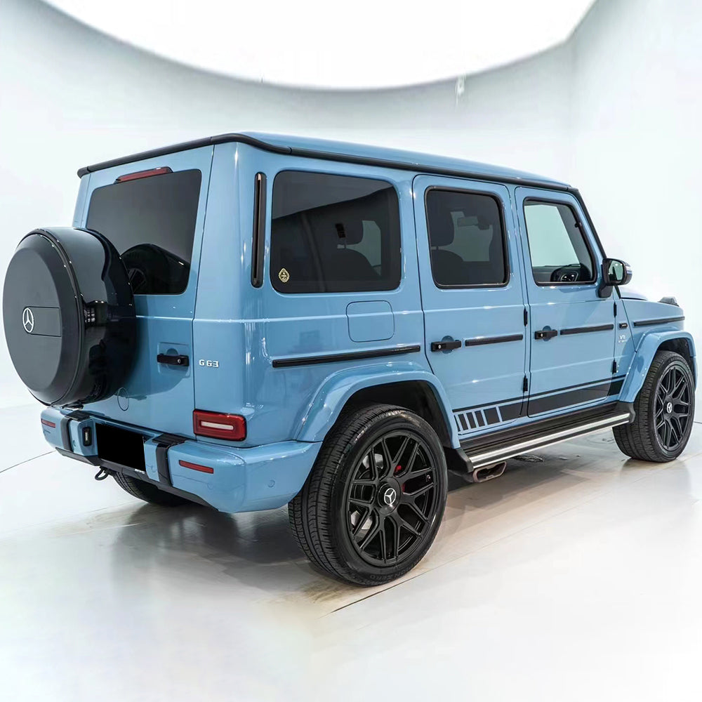 gloss china blue car wrap