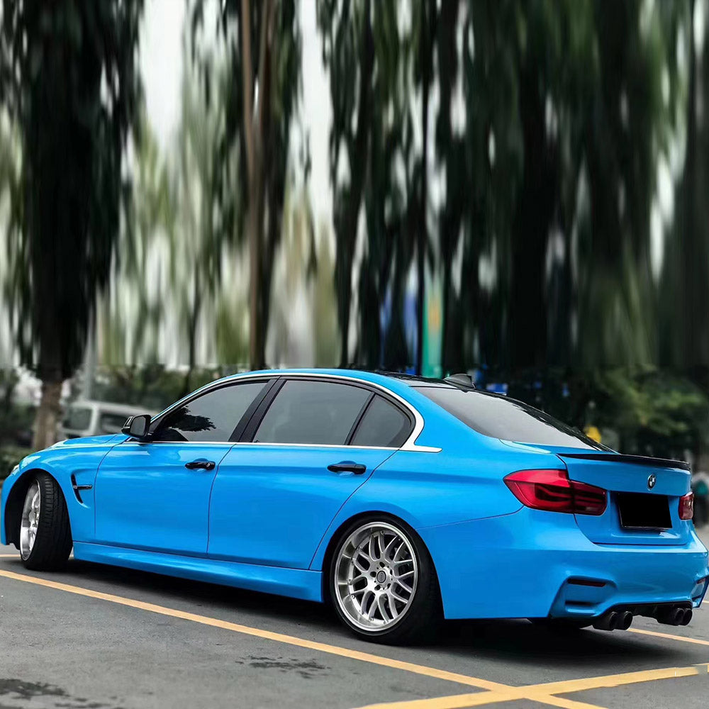 gloss ice cream blue car wrap