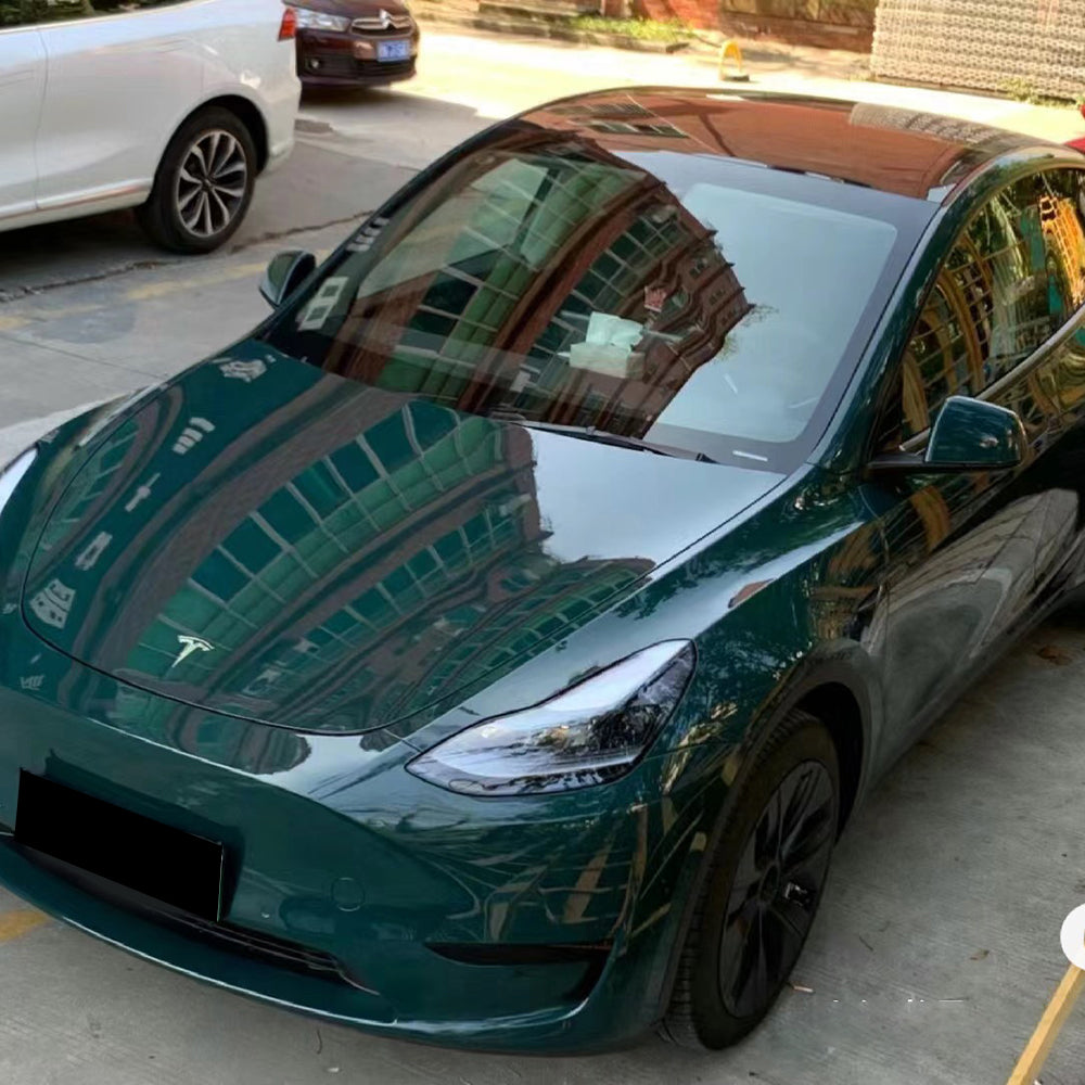 gloss mohsen green car wrap